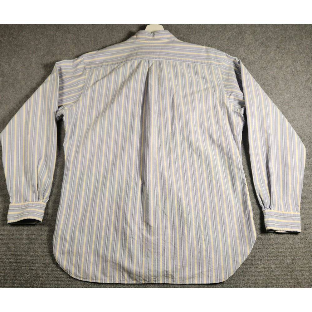 Ralph Lauren Product Type Mens L Classic Fit Blue Yellow Striped